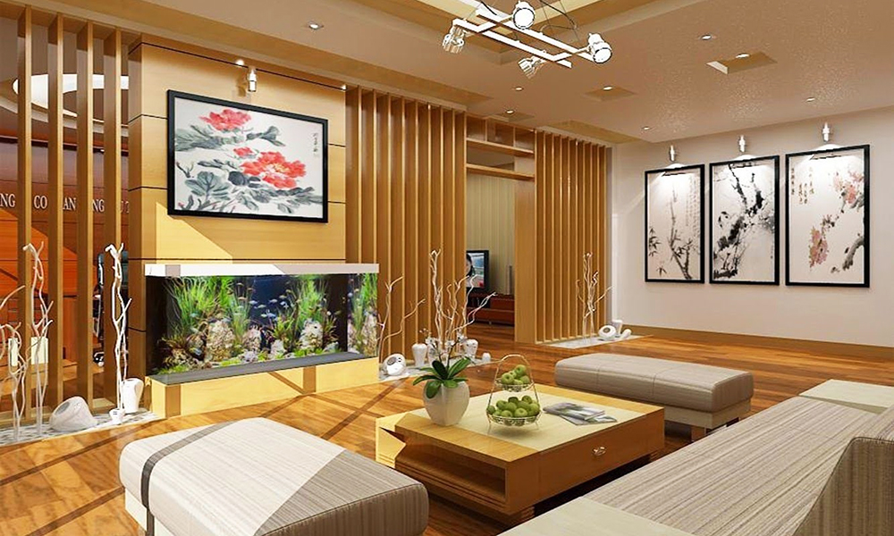 Phong cách phòng khách hiện đại