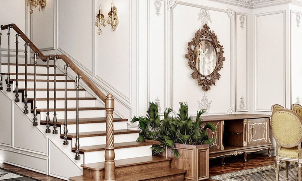 Mẫu thiết kế phòng khách tân cổ điển đẹp mắt sang trọng?