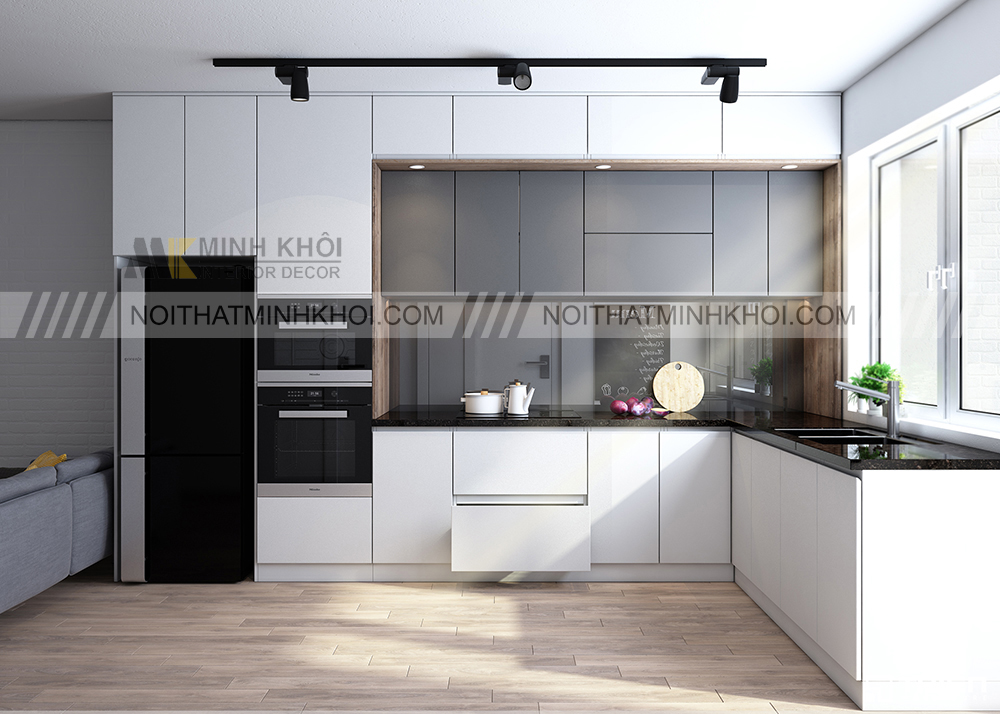 Quy trình thi công tủ bếp của Nội Thất Minh Khôi