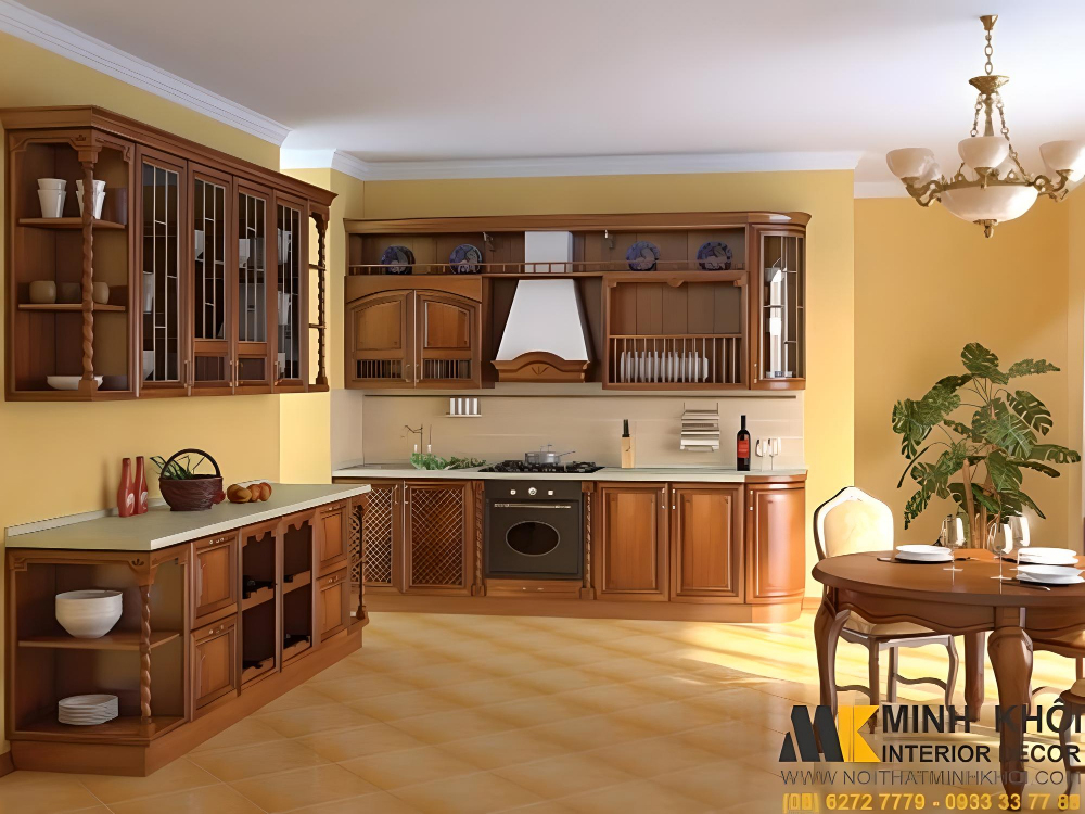 Quy trình thi công tủ bếp của Nội Thất Minh Khôi