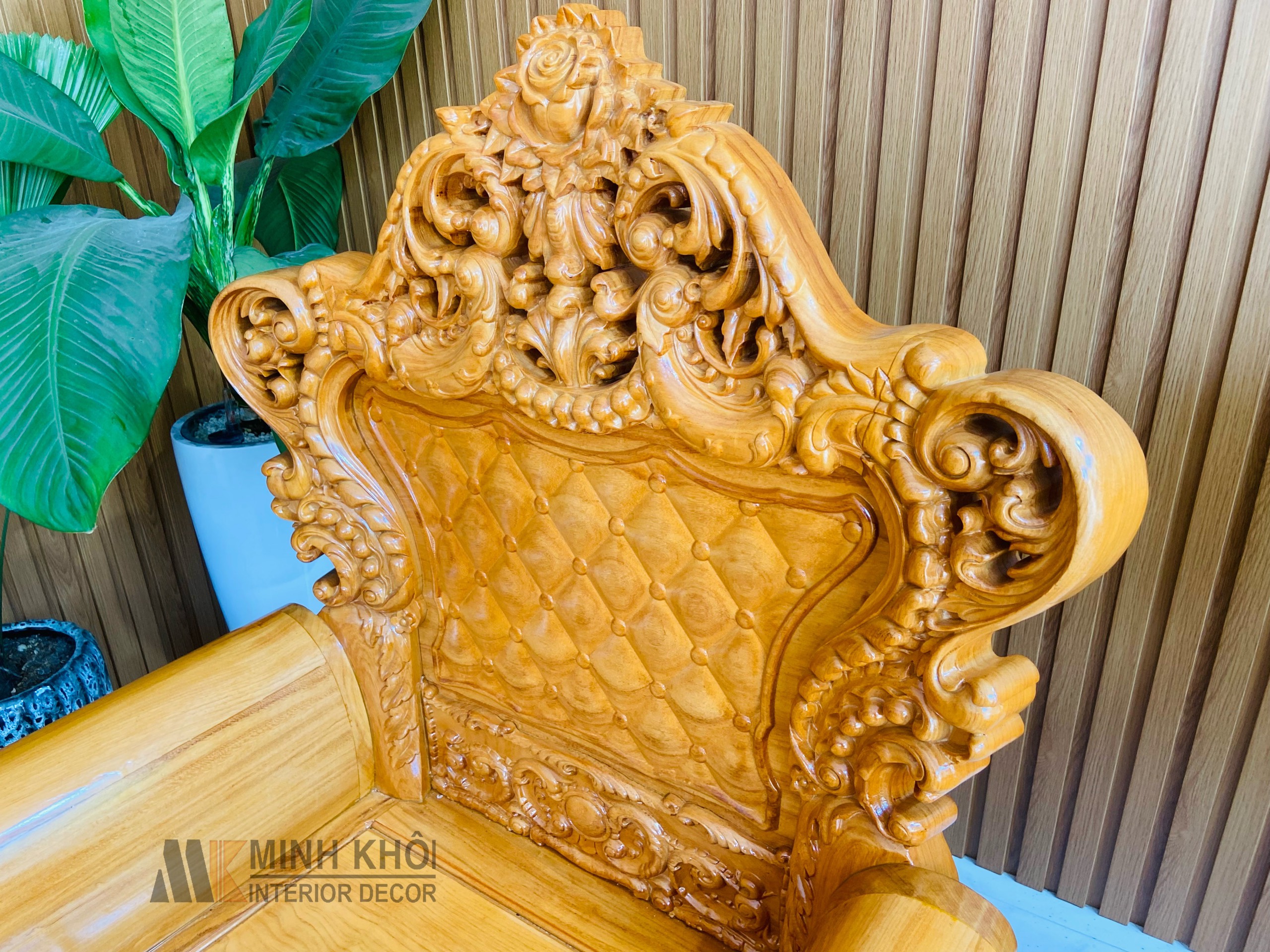 Salon gỗ hoàng gia 6 món - SL3018