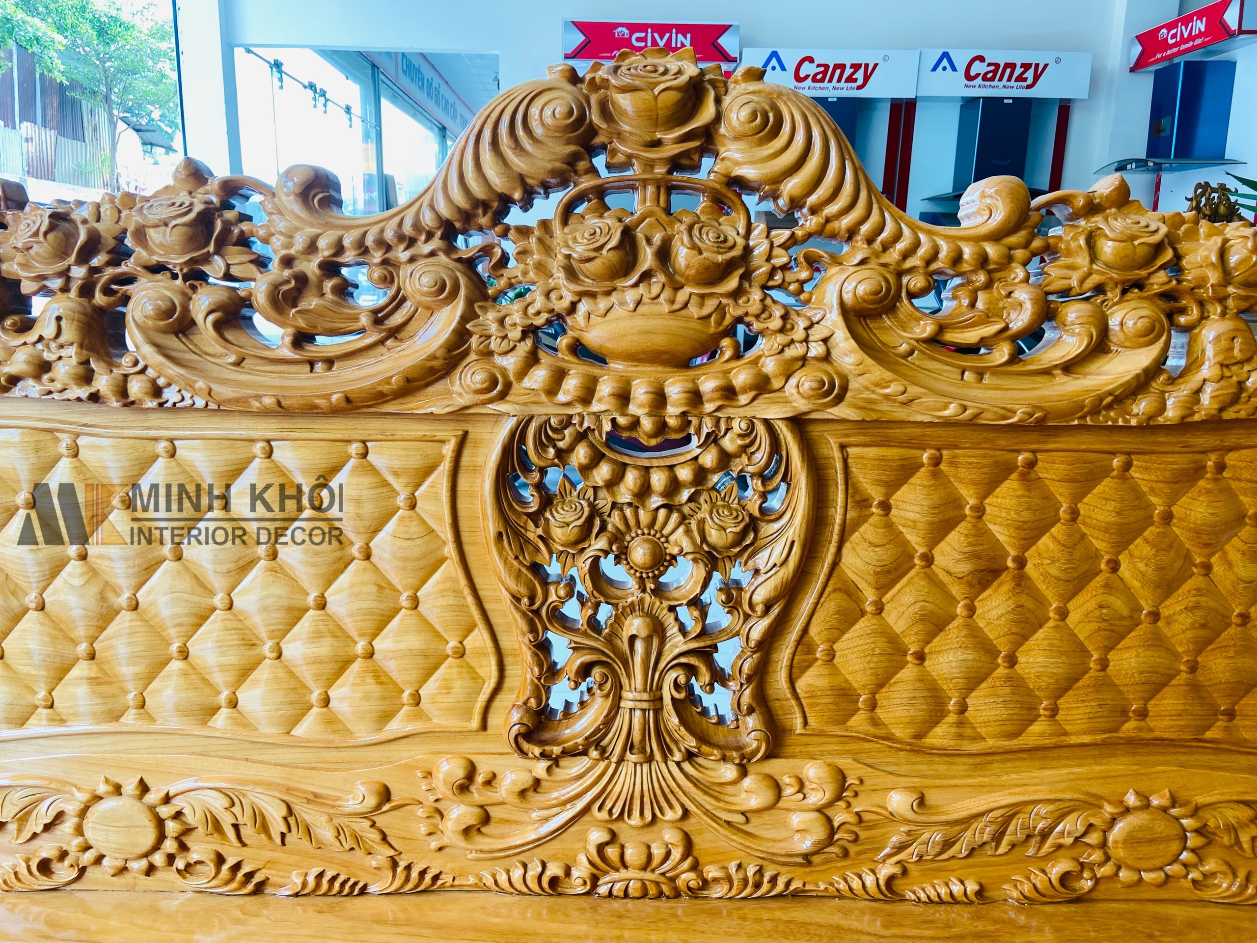 Salon gỗ hoàng gia 6 món - SL3018