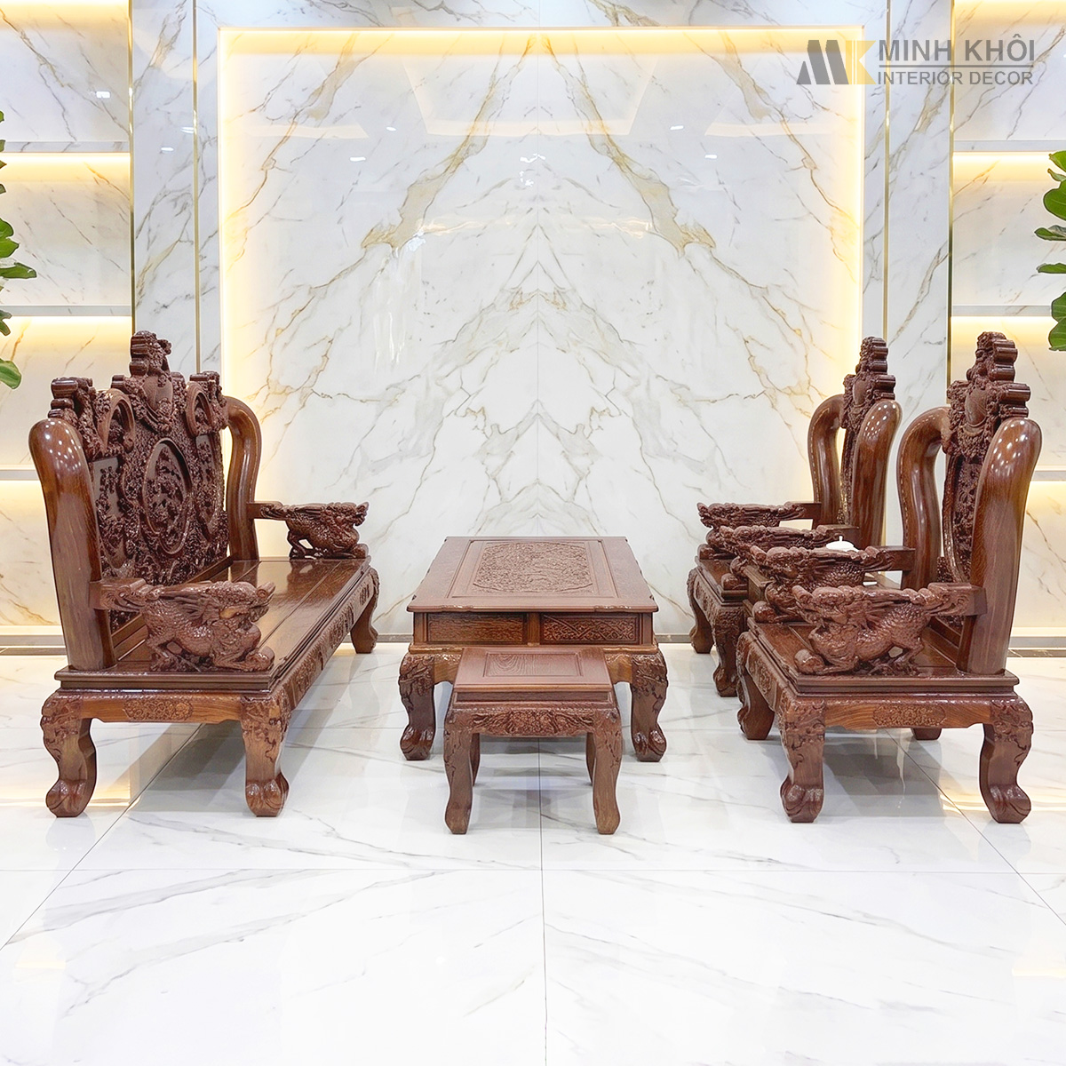 Bàn Ghế Gỗ Mun