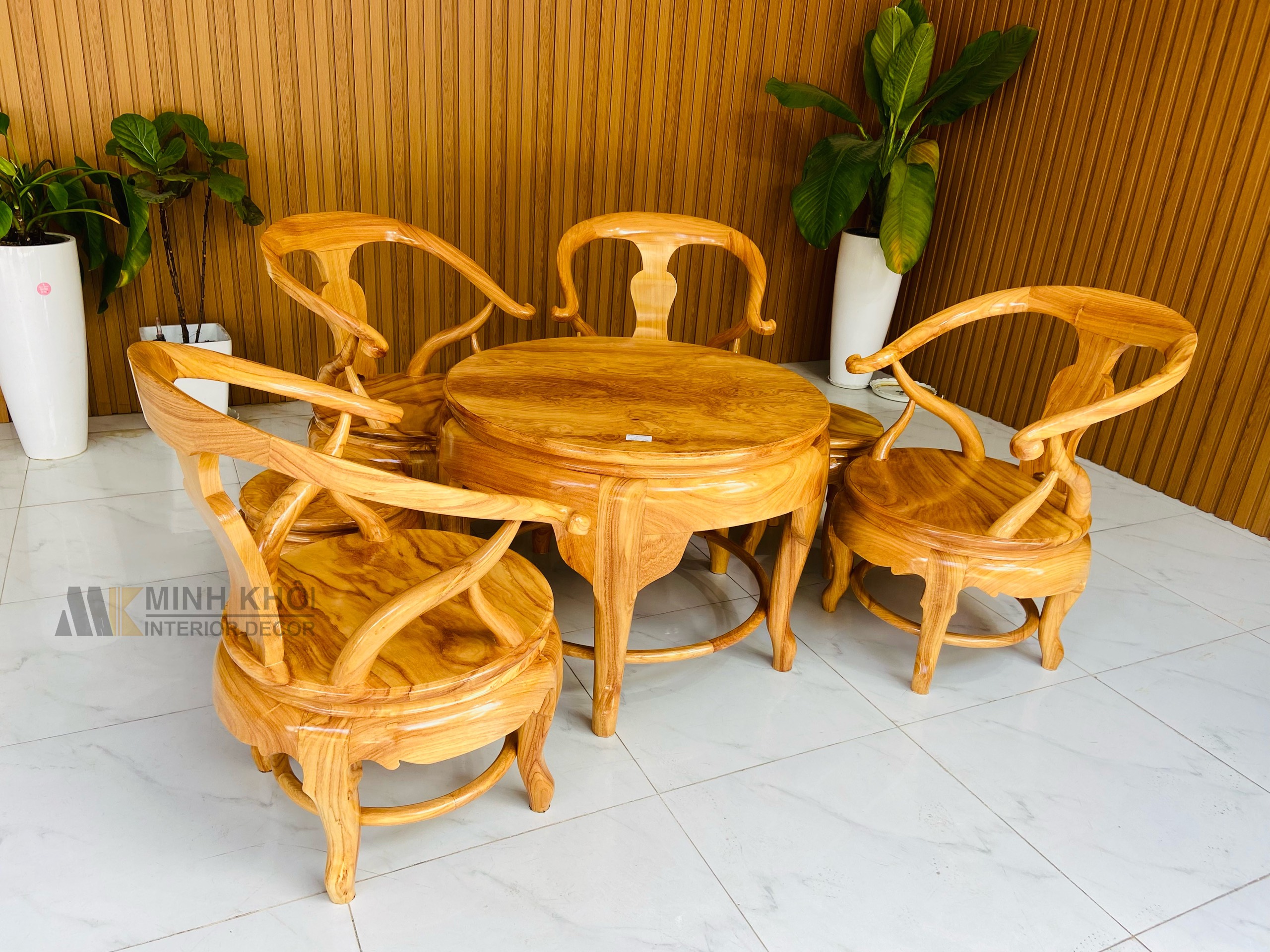 Salon gõ thúng mặt liền - SL938