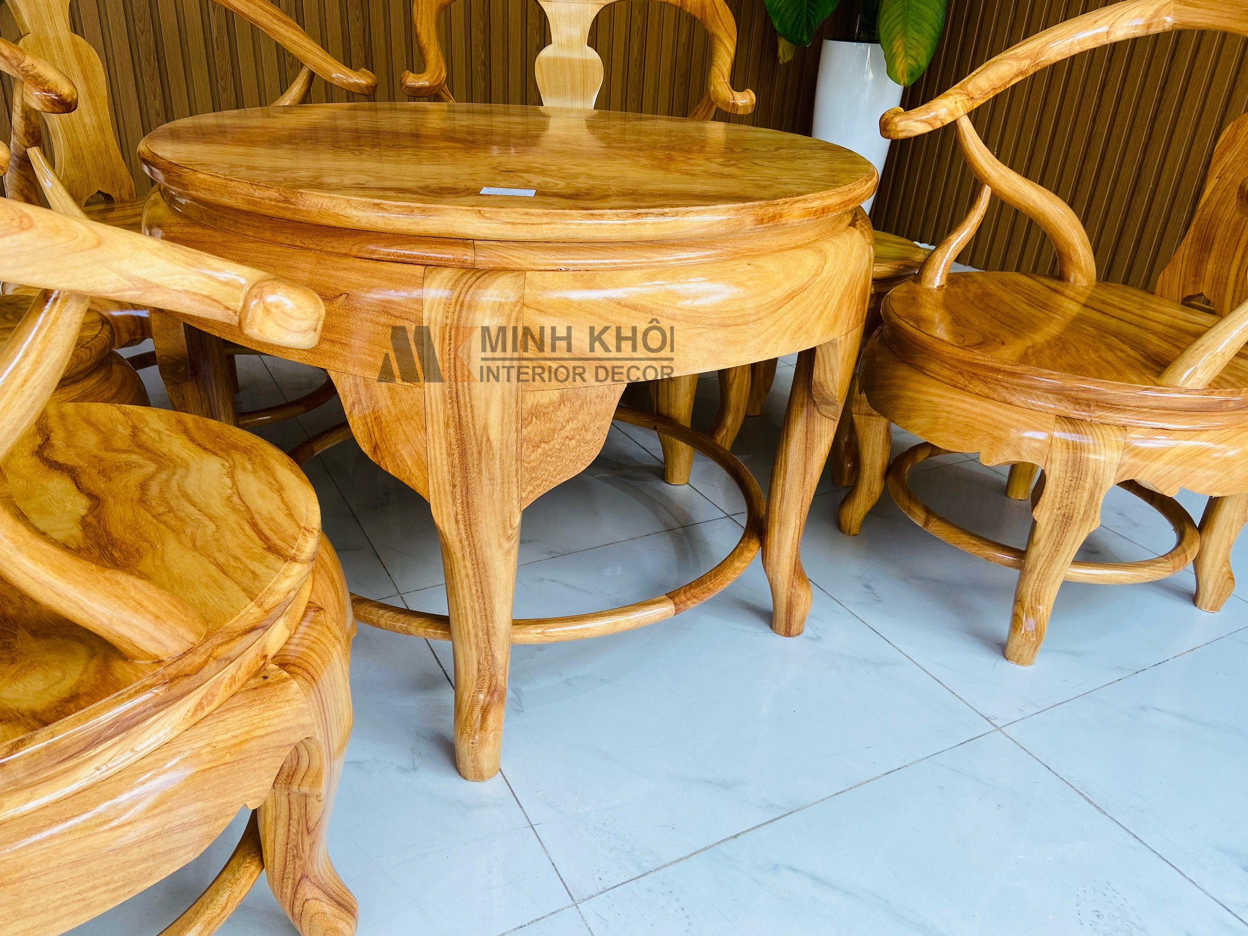 Salon gõ thúng mặt liền - SL938