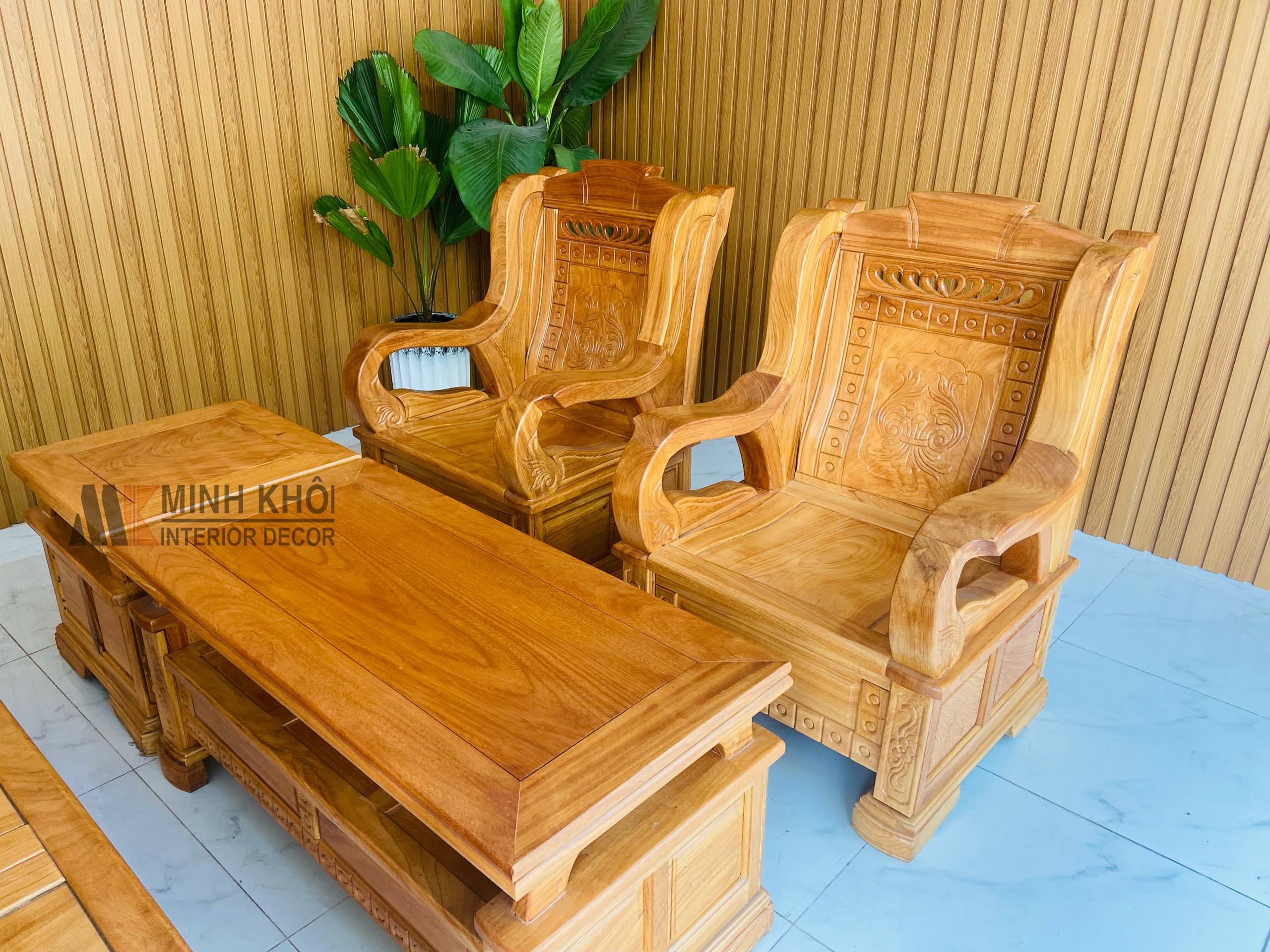 Salon gõ thúng thiên nga 5 món - SF3002