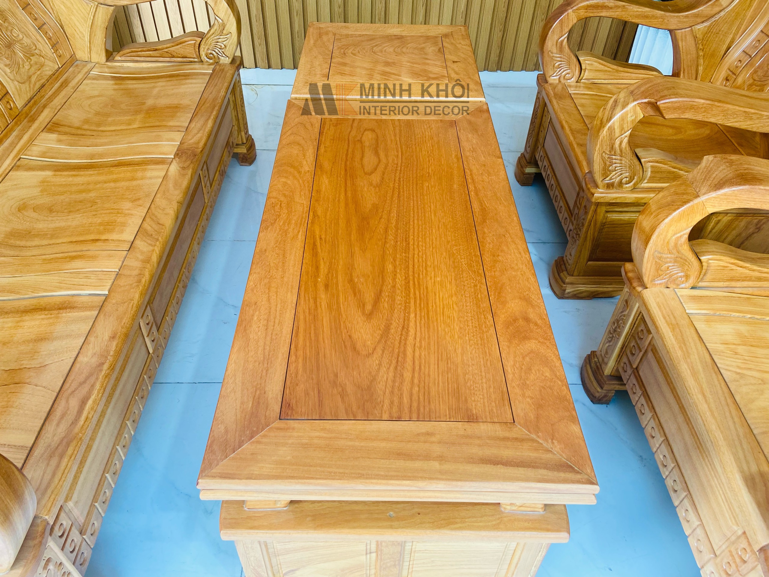 Salon gõ thúng thiên nga 5 món - SF3002