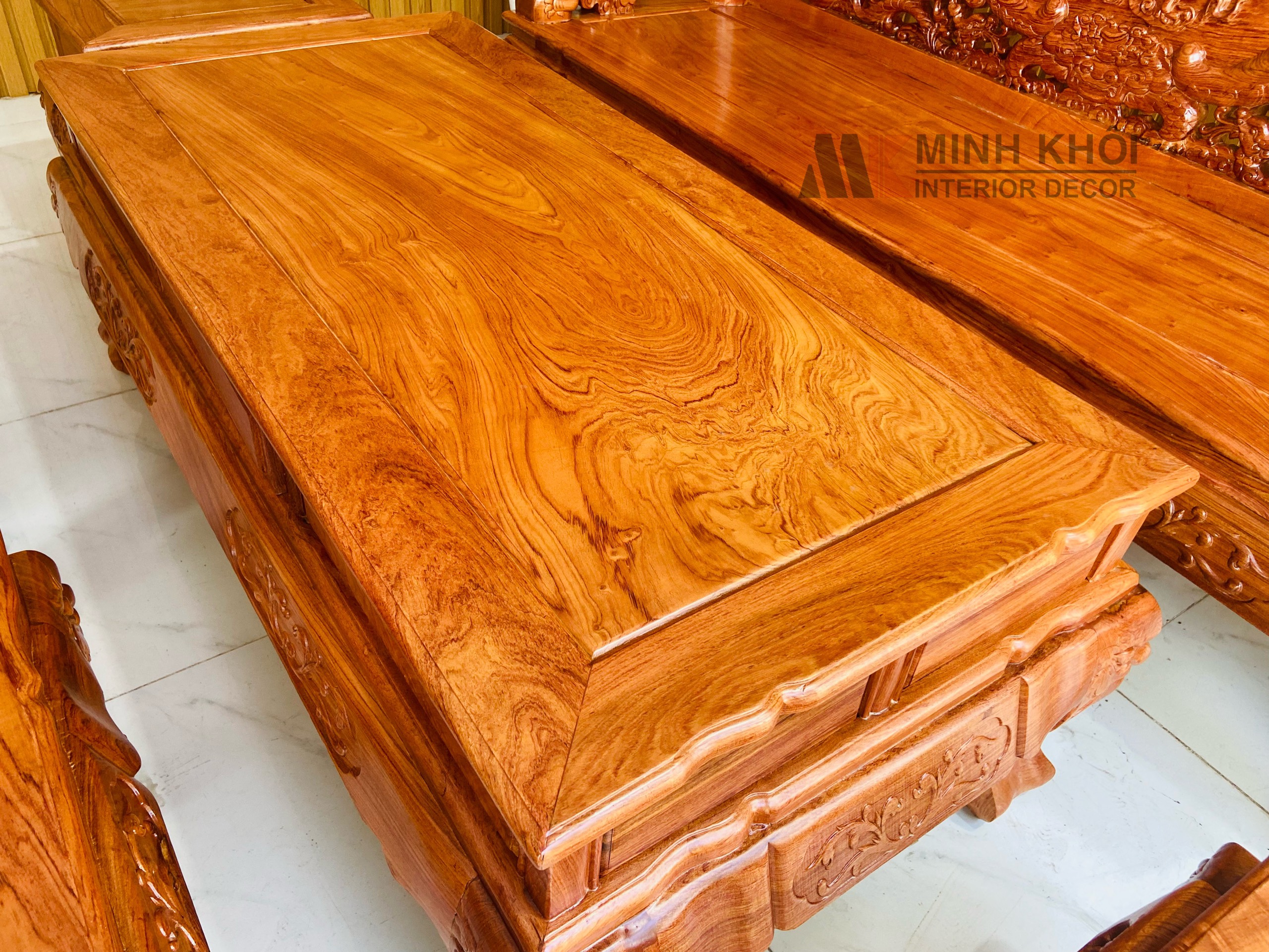 Salon Hương Đá Chạm Nghê Tay 12, 6 Món - SL950