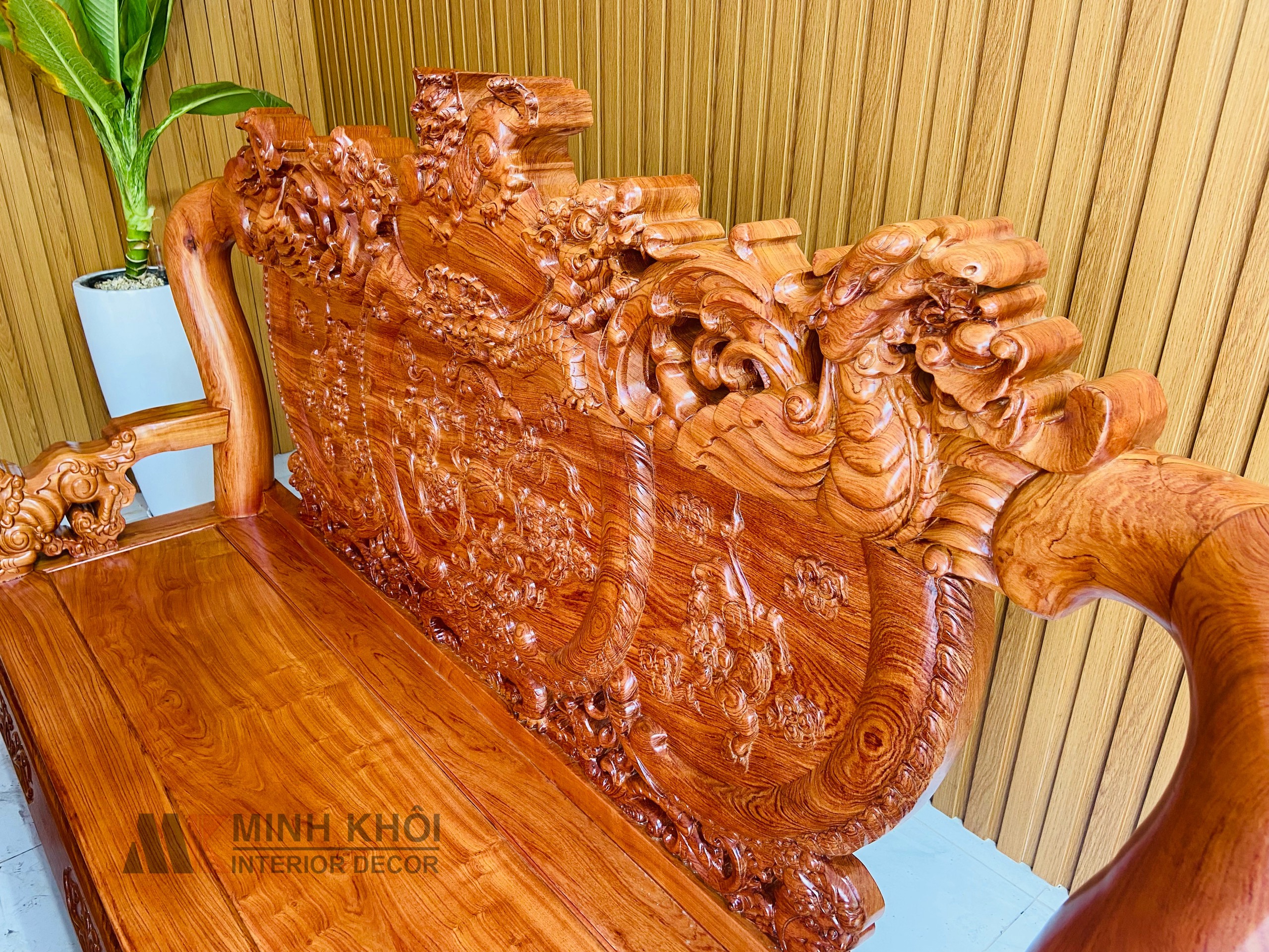 Salon Hương Đá Chạm Nghê Tay 12, 6 Món - SL950