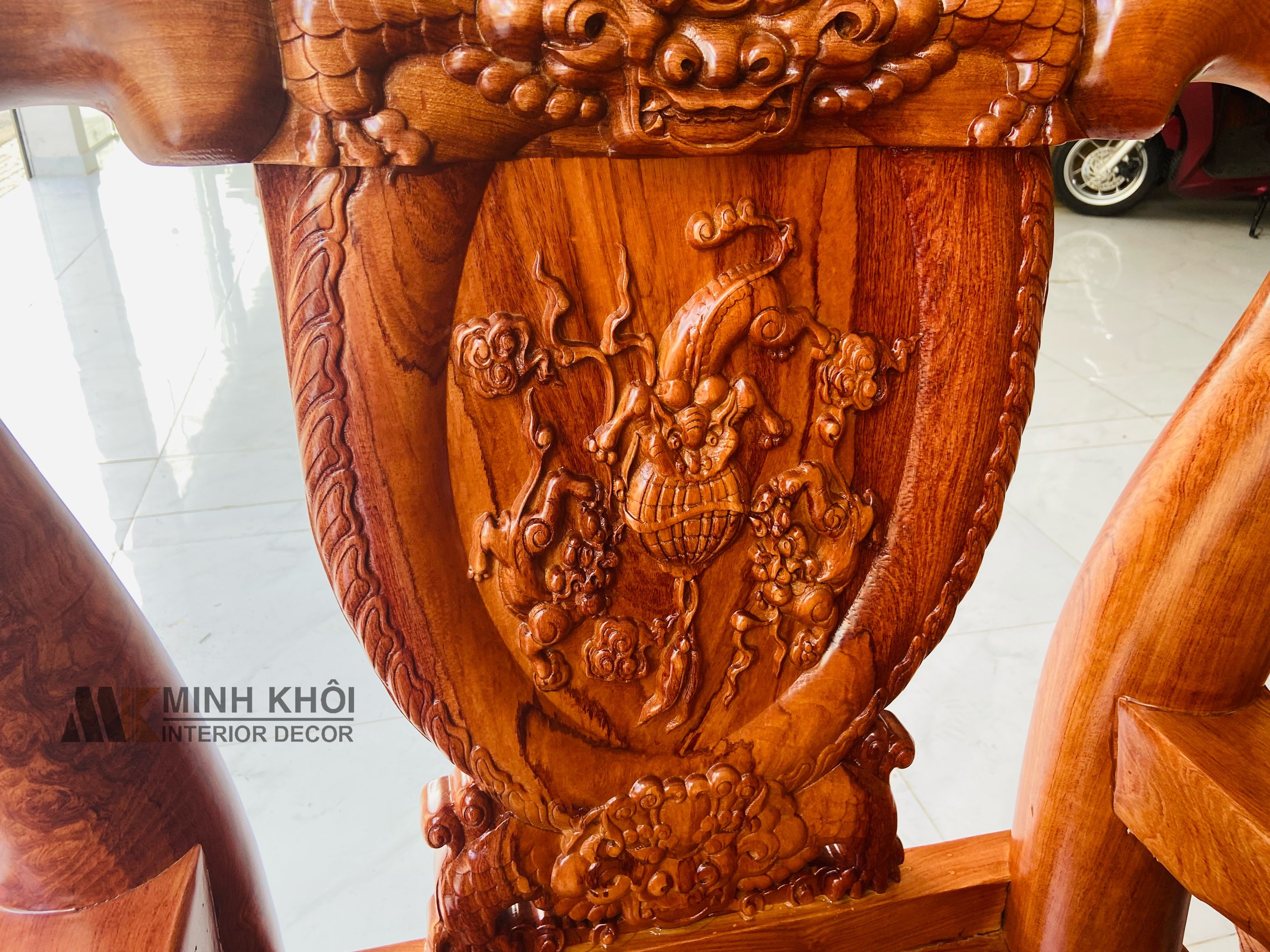 Salon Hương Đá Chạm Nghê Tay 12, 6 Món - SL950