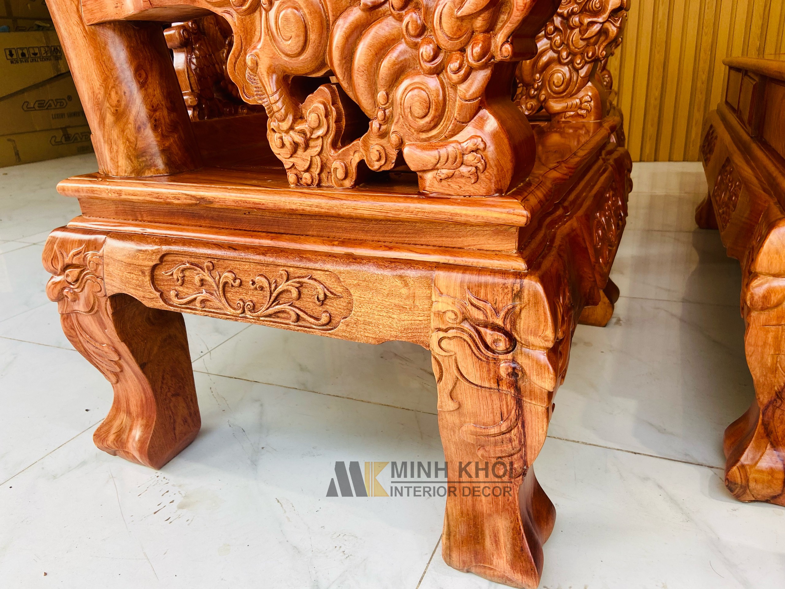 Salon Hương Đá Chạm Nghê Tay 12, 6 Món - SL950