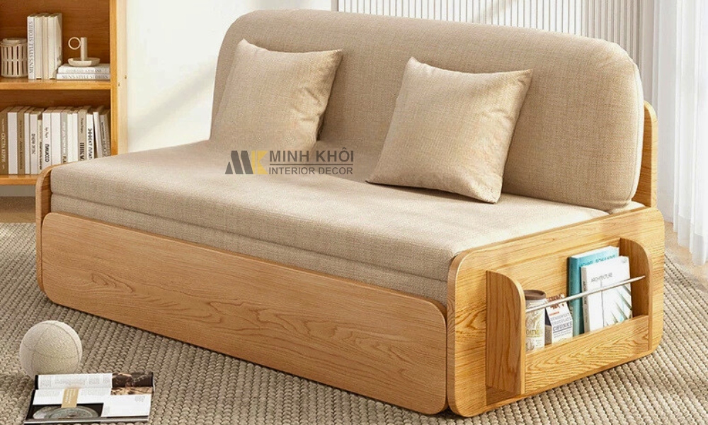 Sofa Giường Gỗ Thông Minh Đa Năng