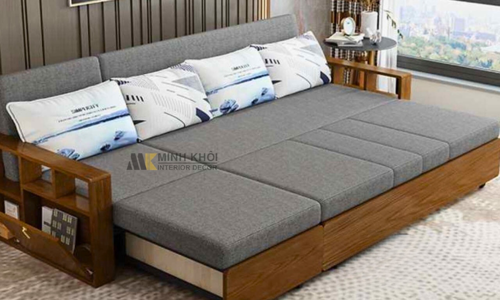 Sofa Giường Gỗ Thông Minh Đa Năng
