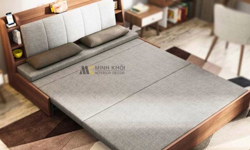 Sofa Giường Gỗ Thông Minh Đa Năng