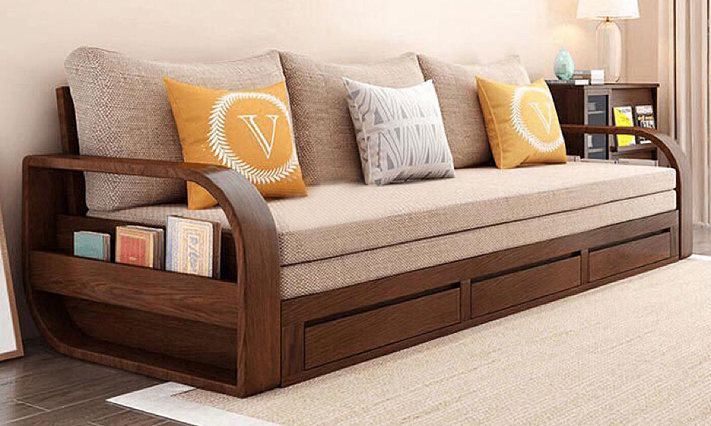 Bộ Sofa Giường Gỗ Thông Minh Đa Năng