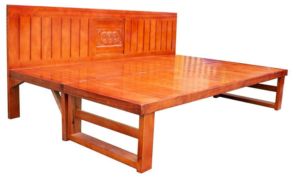 Sofa giường gỗ đơn giản đẹp mắt