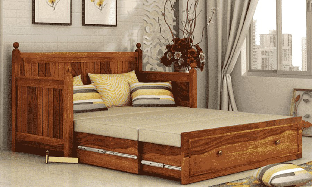 TOP 25+ Bộ Sofa Giường Gỗ Thông Minh Đa Năng