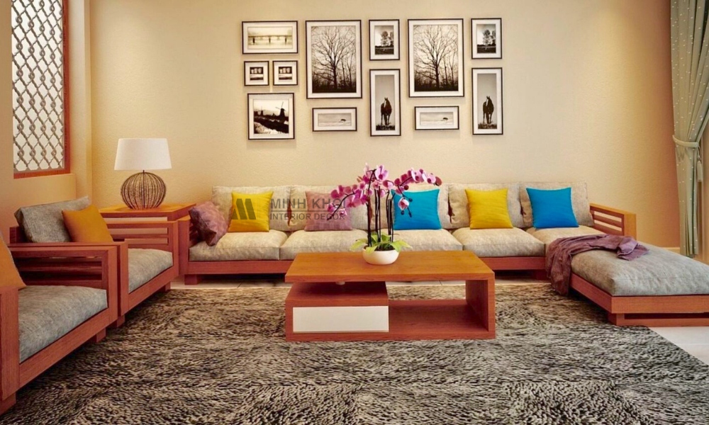 Sofa Gỗ Kiểu Nhật Đẹp