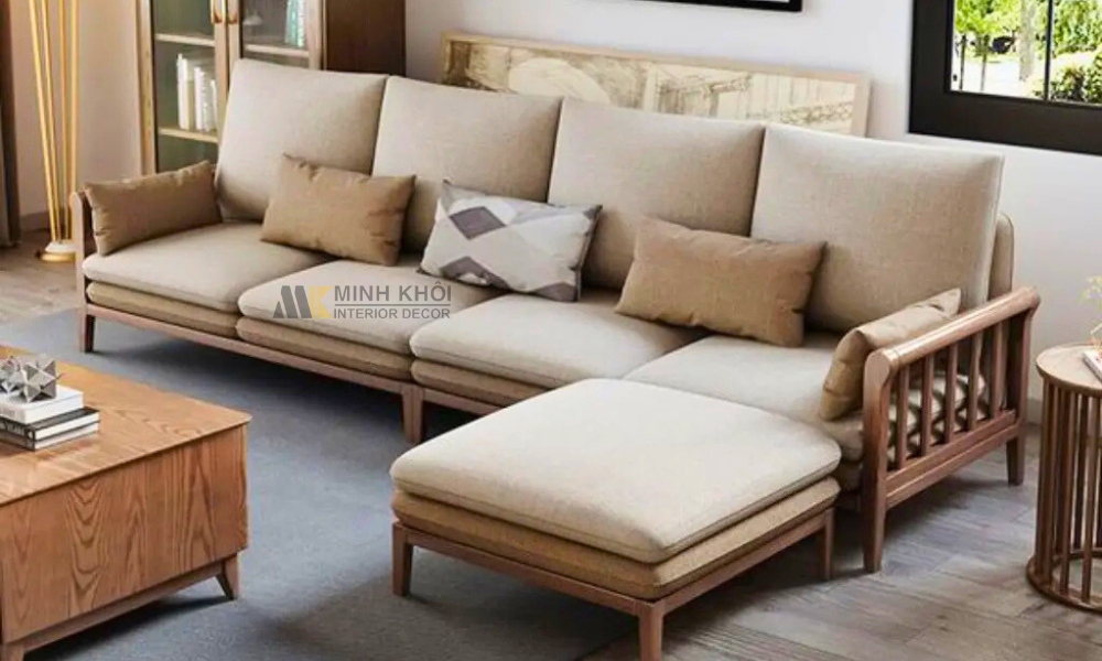 Sofa Gỗ Kiểu Nhật Đẹp