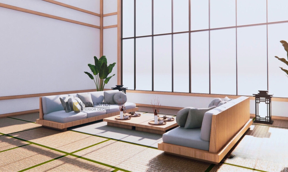 Sofa Gỗ Kiểu Nhật Đẹp