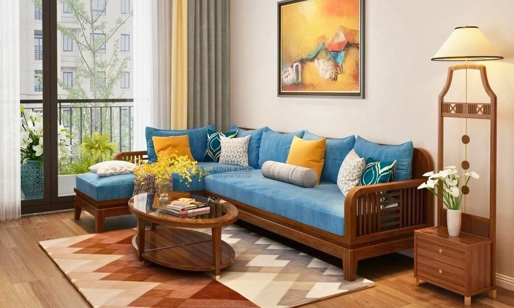 Sofa Gỗ Óc Chó Hiện Đại HOT