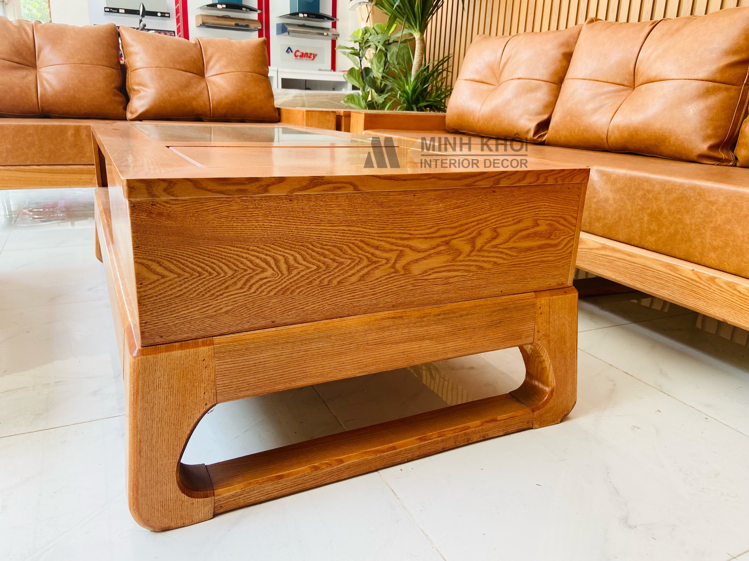 Sofa gỗ sồi tự nhiên - SF2013