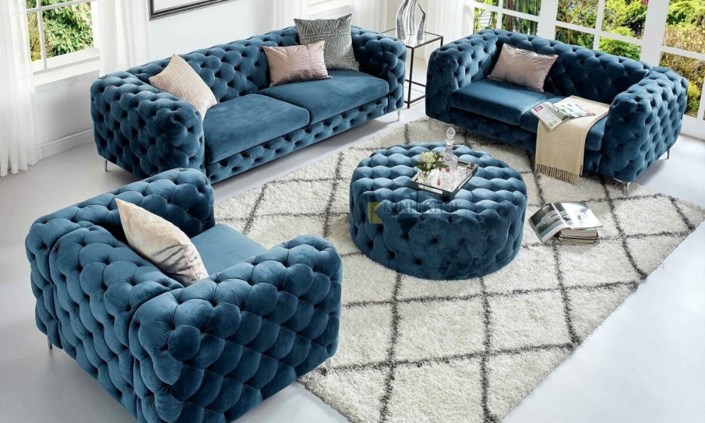 35+ Mẫu Sofa Gỗ Tân Cổ Điển Đẹp HOT Hiện Nay