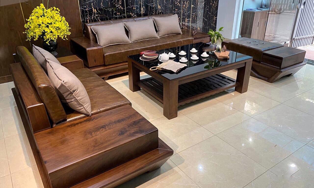 Sofa góc chữ L đẹp sang trọng