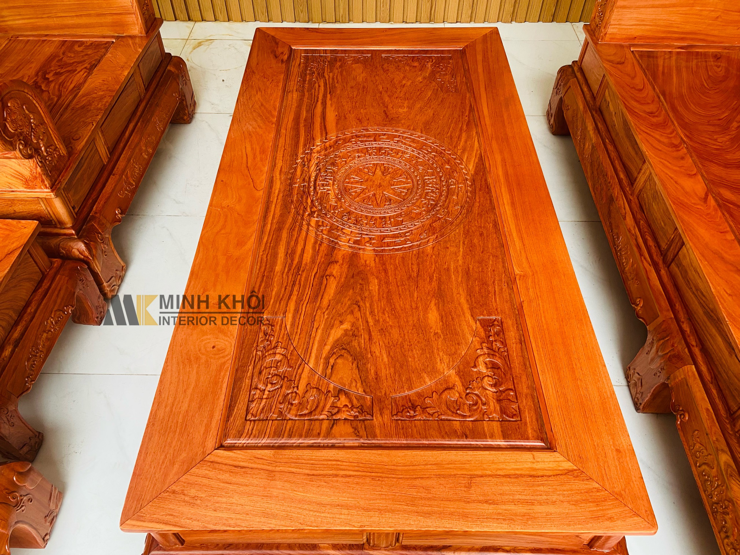 Sofa Khổng Tử Hương Đá - SF2014