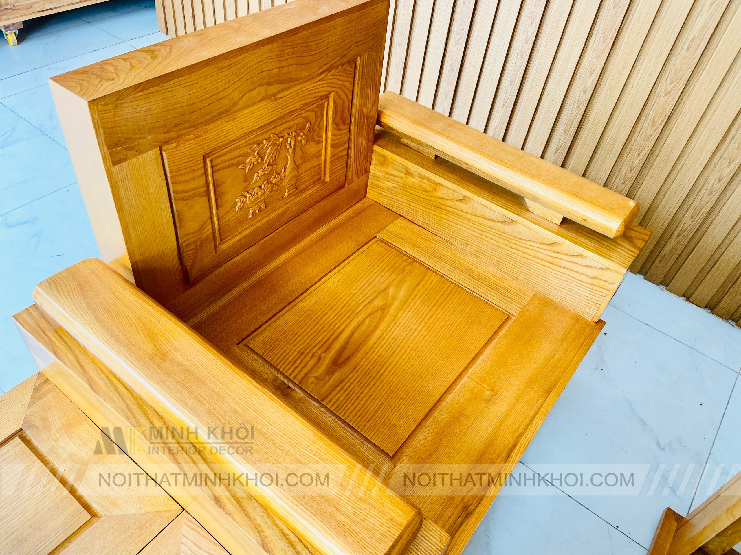 Sofa Sồi Nga Đối 7 Món - SF224G