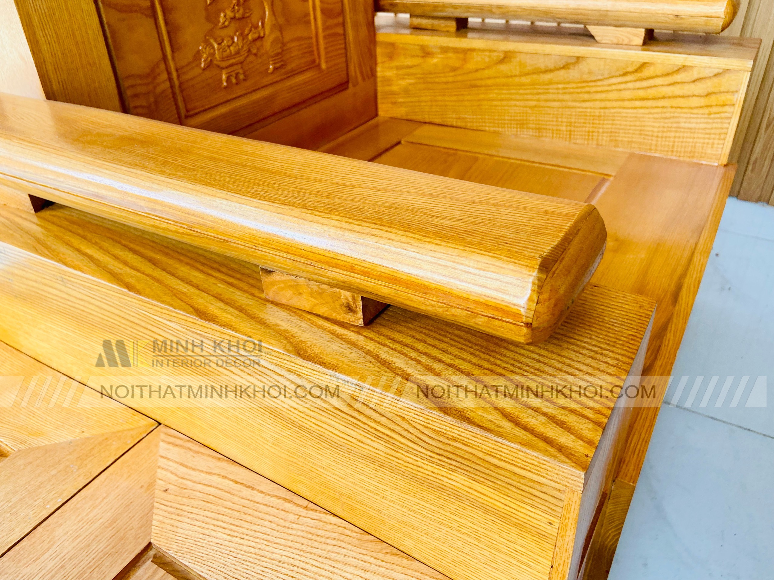 Sofa Sồi Nga Đối 7 Món - SF224G