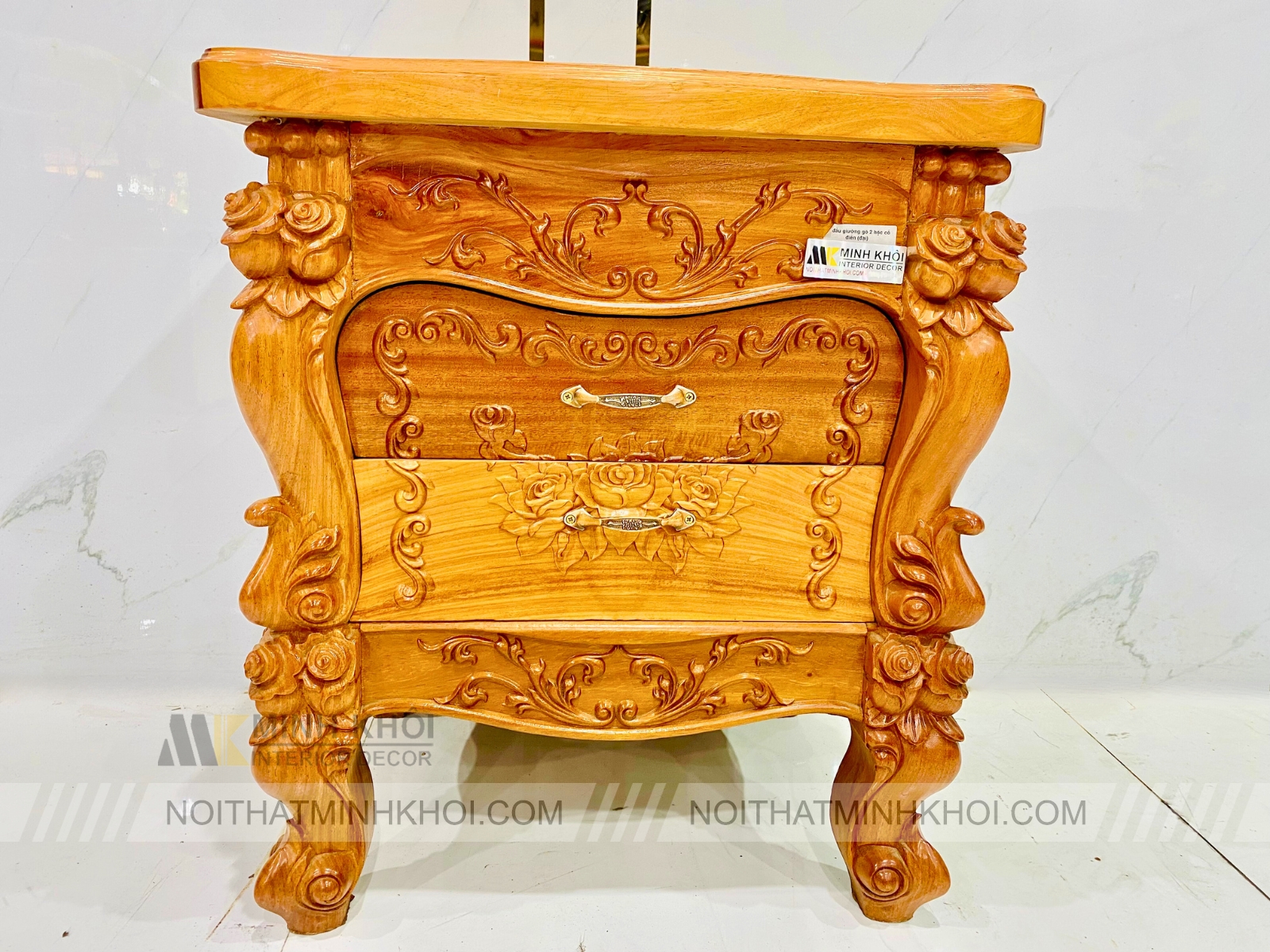 Tab Đầu Giường Tân Cổ Điển Cao Cấp - TDG231