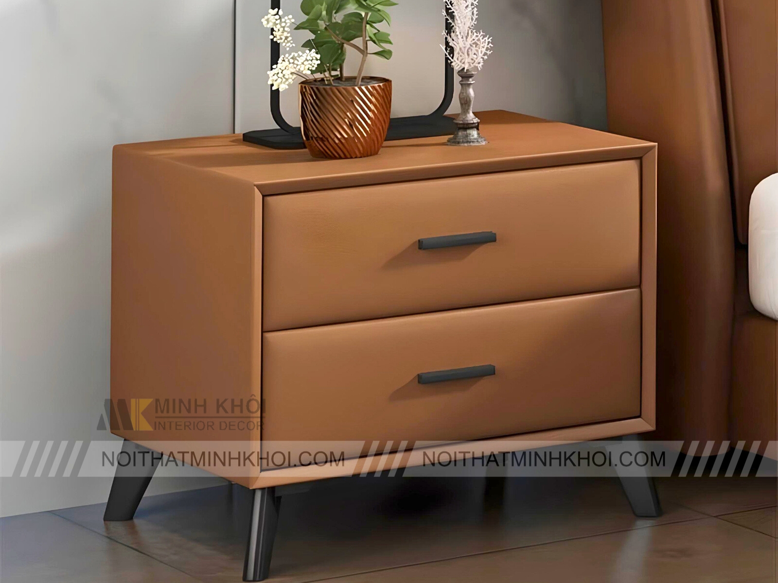 Táp Đầu Giường MDF Bọc Vải Cao Cấp - TDG018