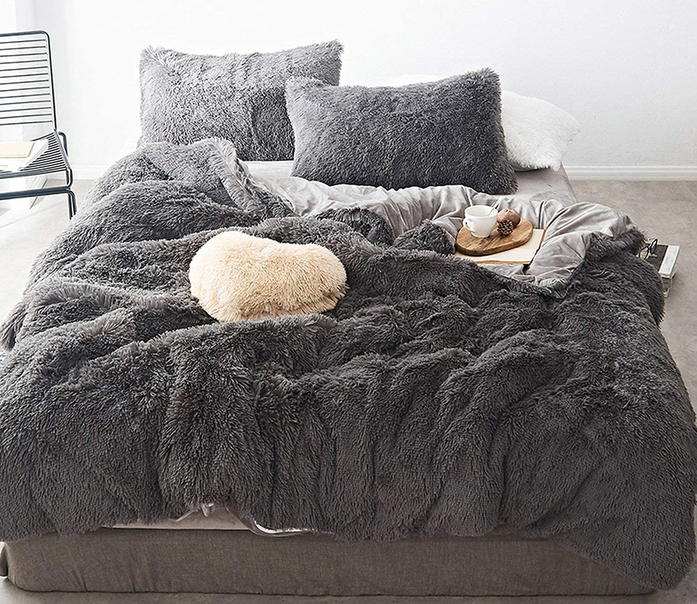 Thảm trải giường lông cừu