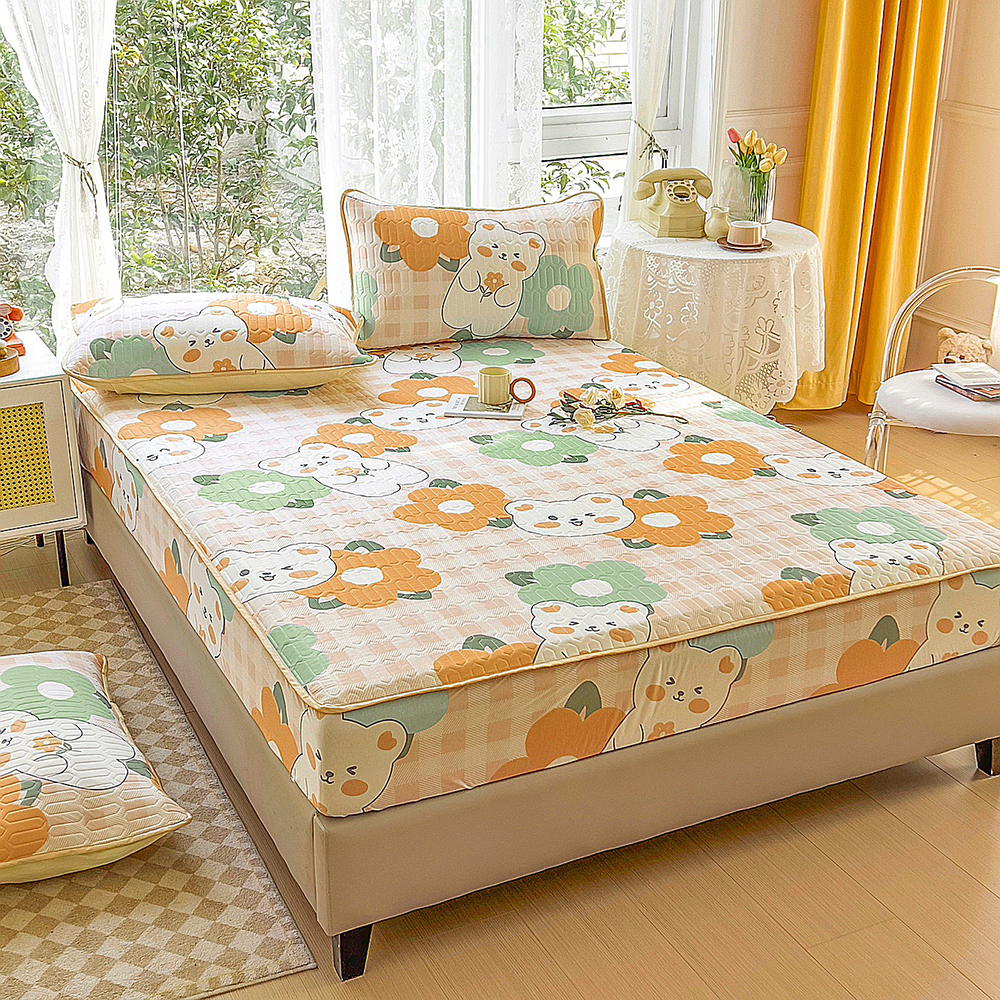 Thảm trải giường ngủ sợi tổng hợp