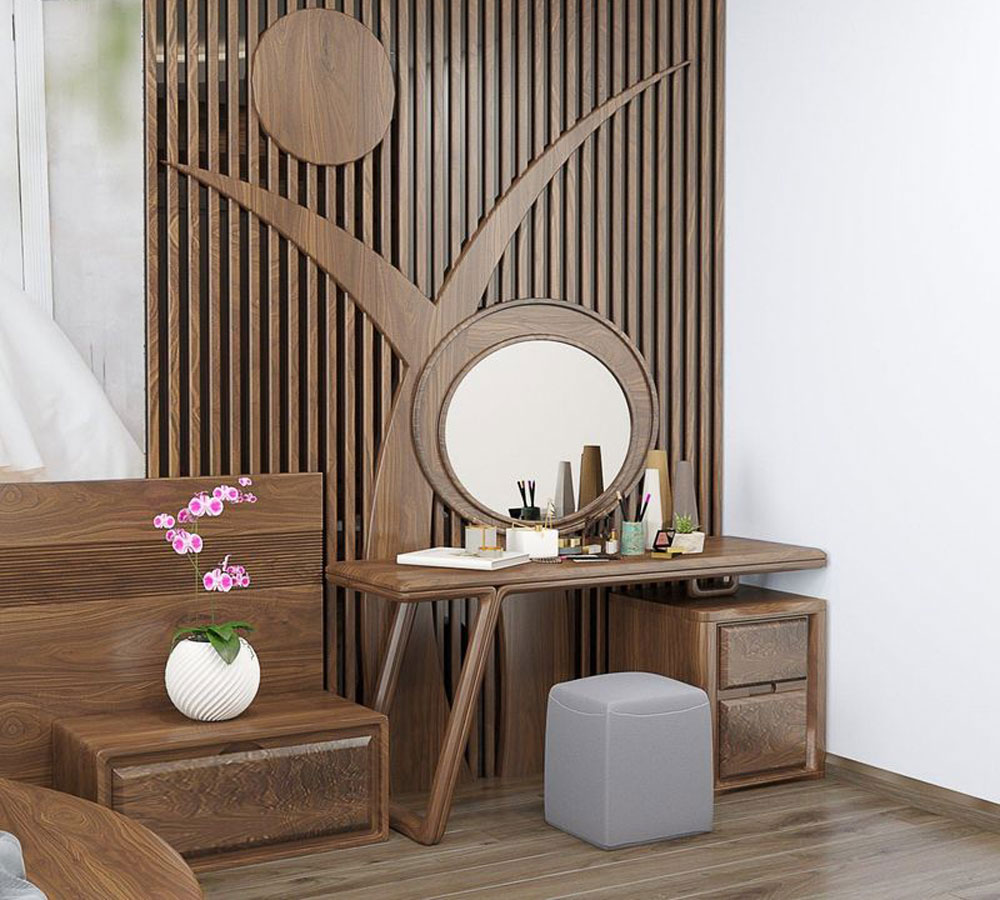 Thiết Kế Bàn Trang Điểm Theo Yêu Cầu Khách Hàng Uy Tín