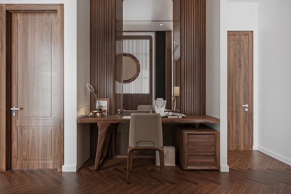 Thiết Kế Bàn Trang Điểm Theo Yêu Cầu Khách Hàng Uy Tín