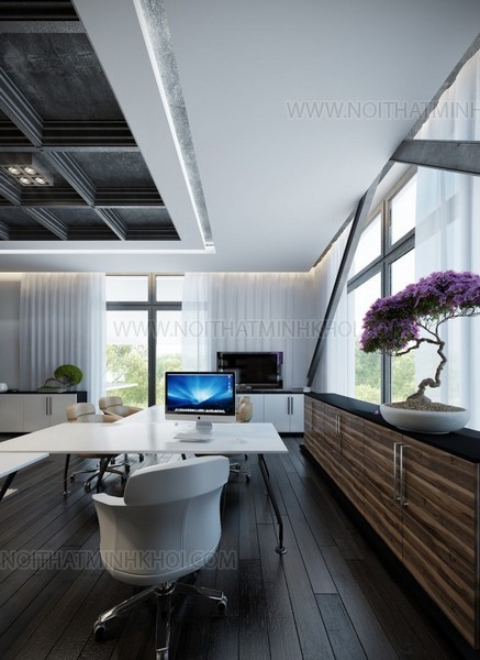 thiết kế văn phòng, nội thất văn phòng