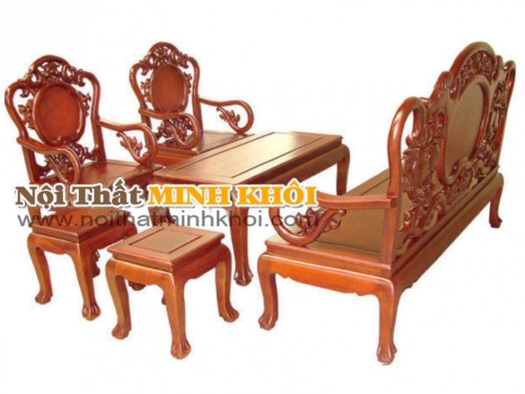 bộ salon gõ đỏ