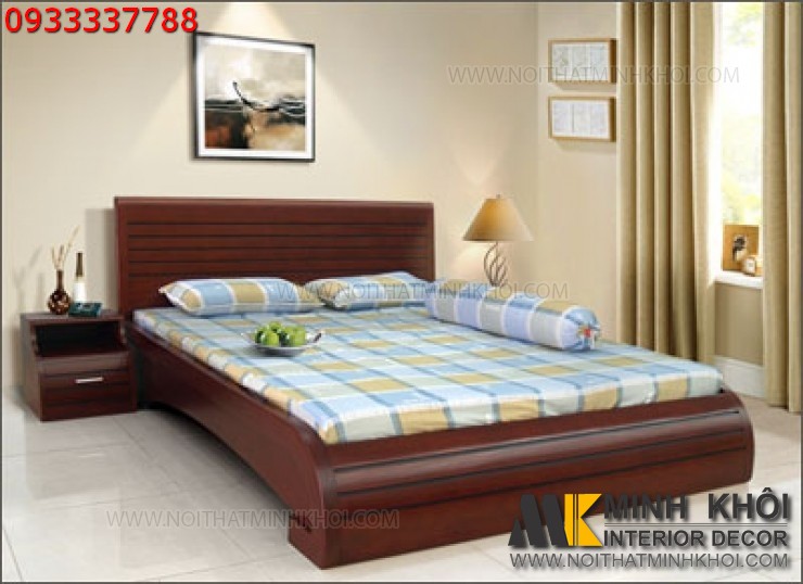 giường ngủ đẹp gỗ tự nhiên