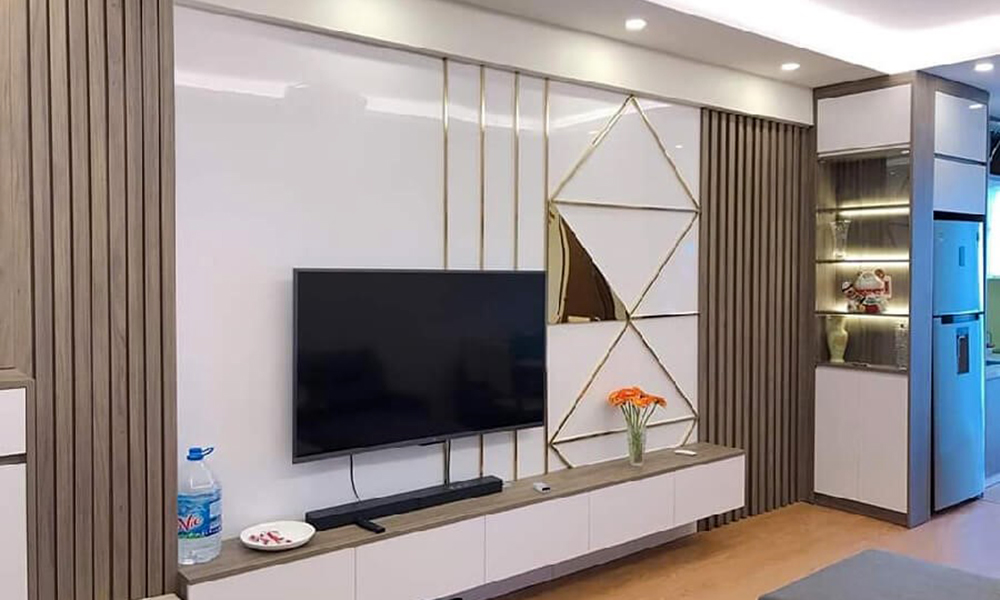 Trang trí vách tường bằng nhựa