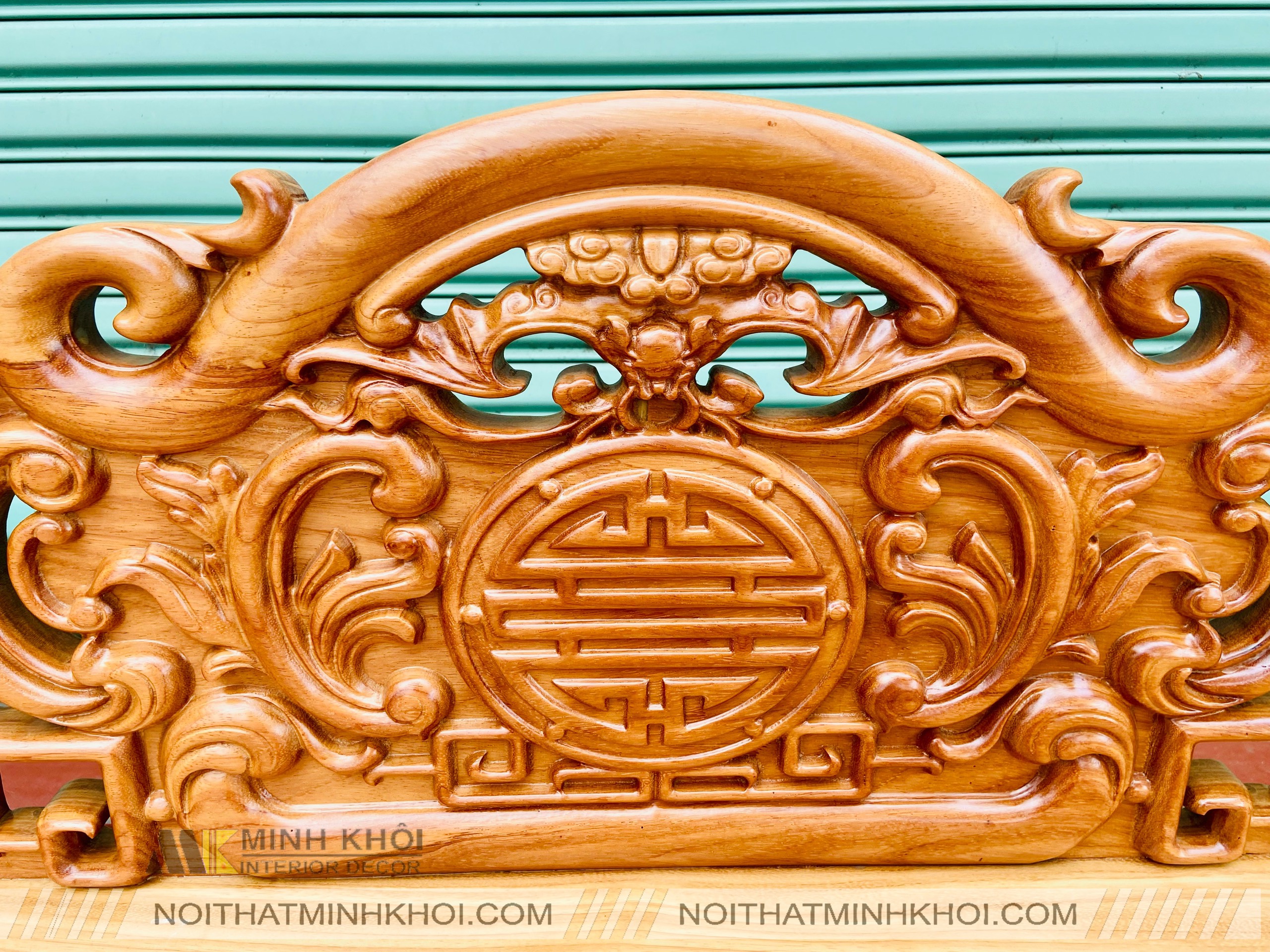 Trường kỷ Phương Lười Gõ Đỏ cao Cấp - PL122