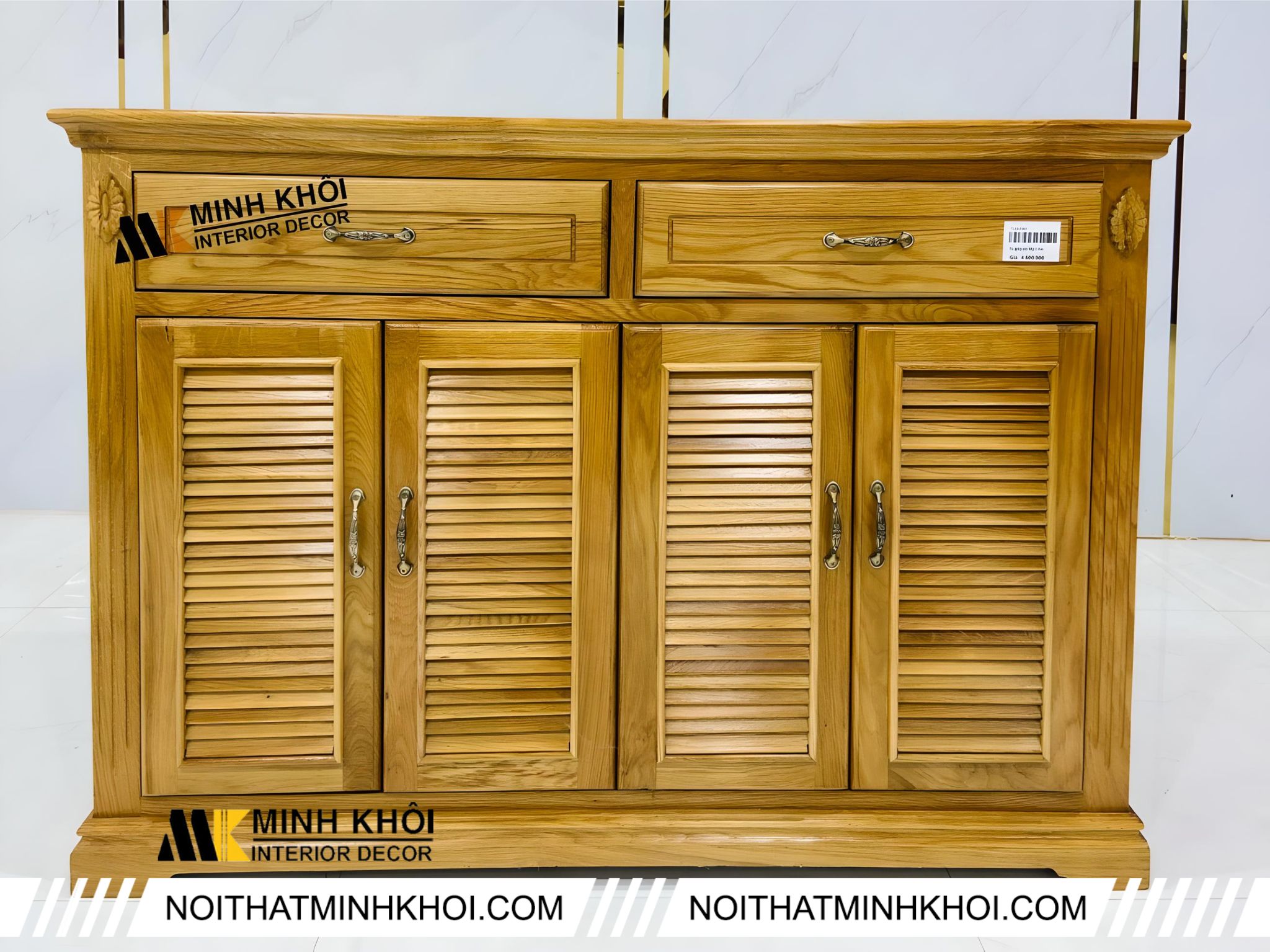 Nên ưu tiên những mẫu tủ giày dép làm từ gỗ tự nhiên để có quá trình sử dụng lâu dài hơn