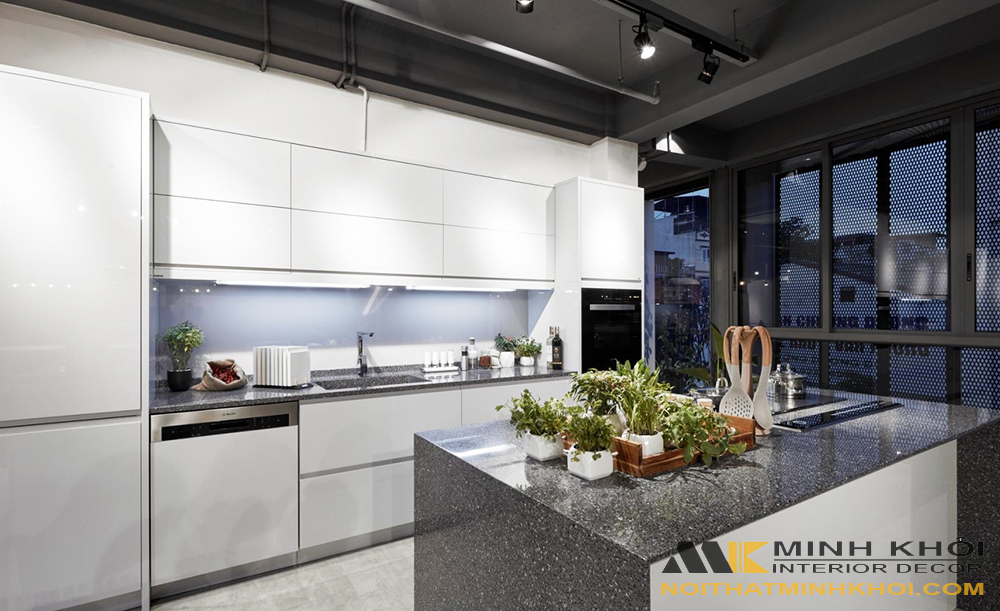 Tủ Kệ Bếp Gỗ công nghiệp đẹp