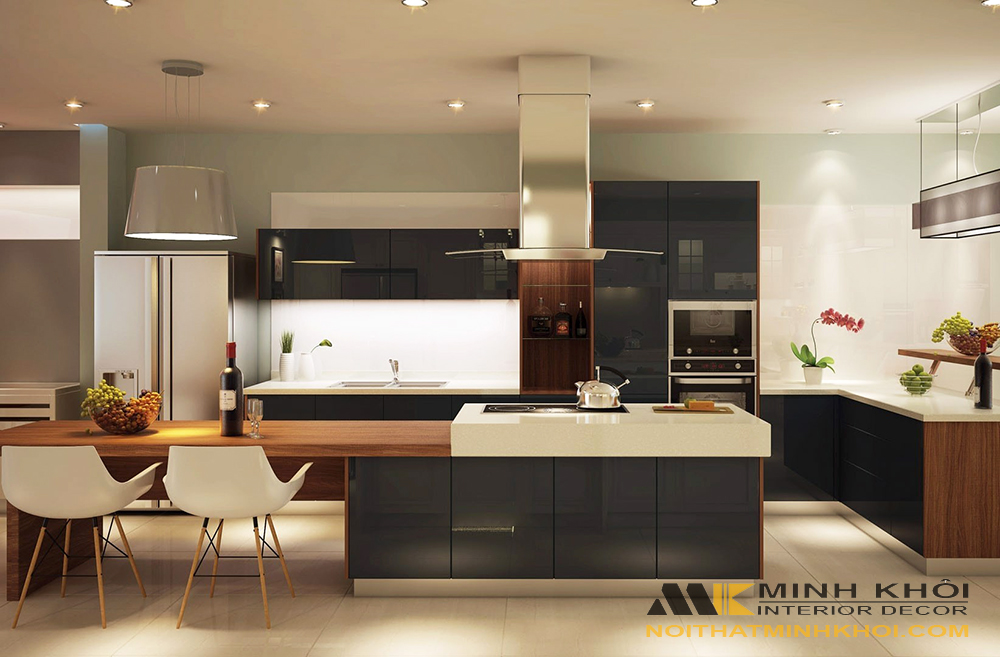 Tủ Kệ Bếp gỗ công nghiệp