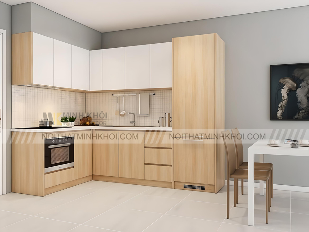 tủ bếp mini cho căn bếp nhỏ