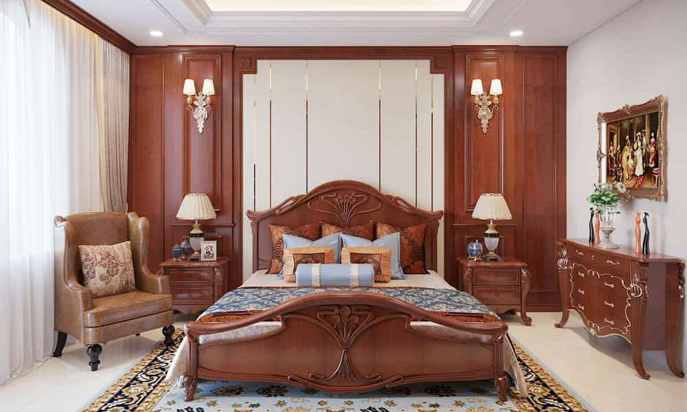 Tủ Đầu Giường cổ điển