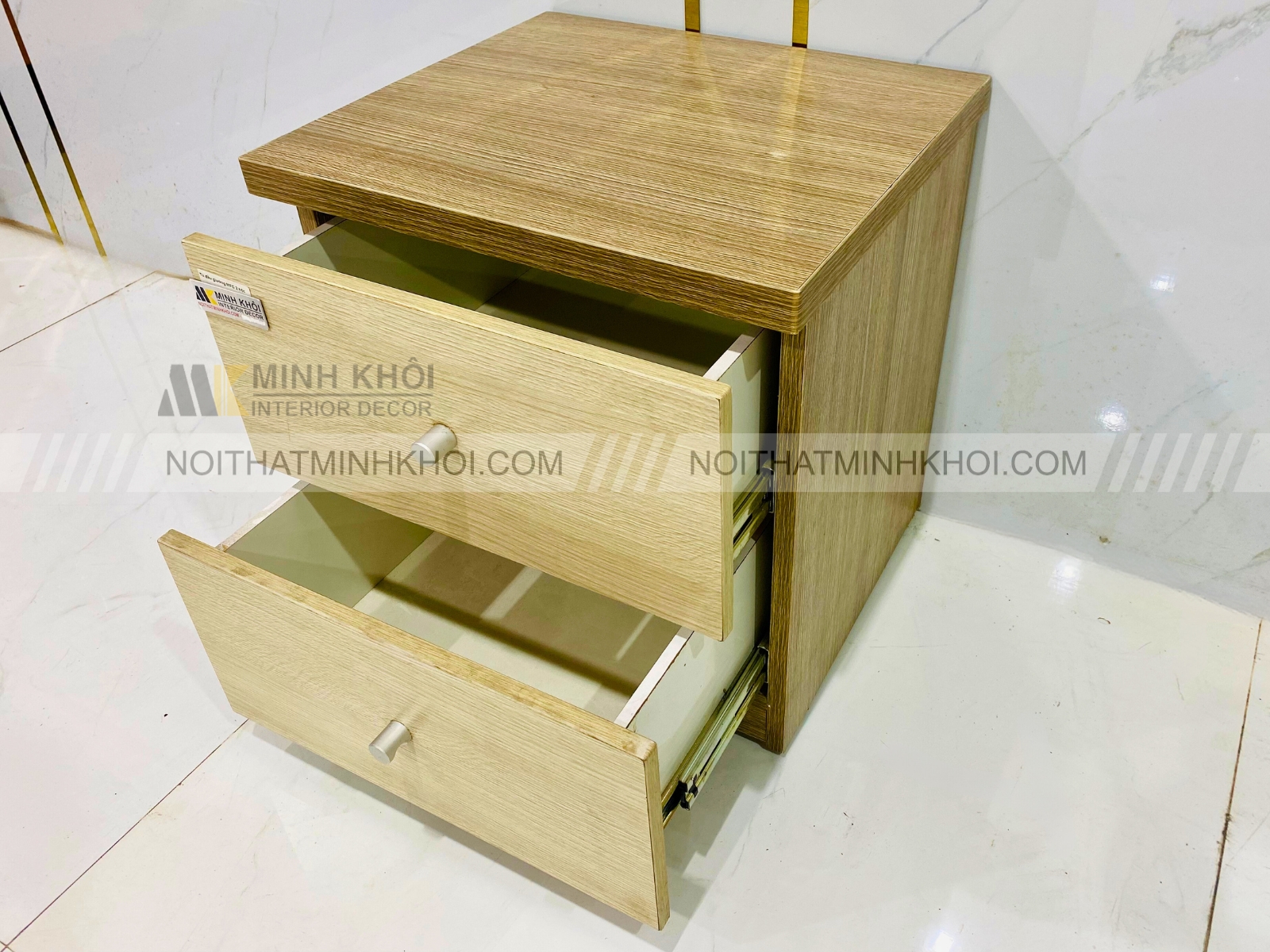 Tủ Đầu Giường MFC Hiện Đại 2 Hộc - TDG003