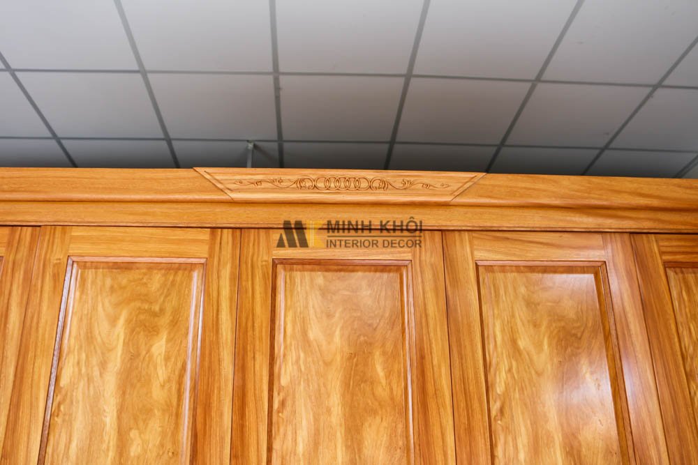 Tủ Để Áo Quần Gỗ Đinh hương 5 cánh - TA221