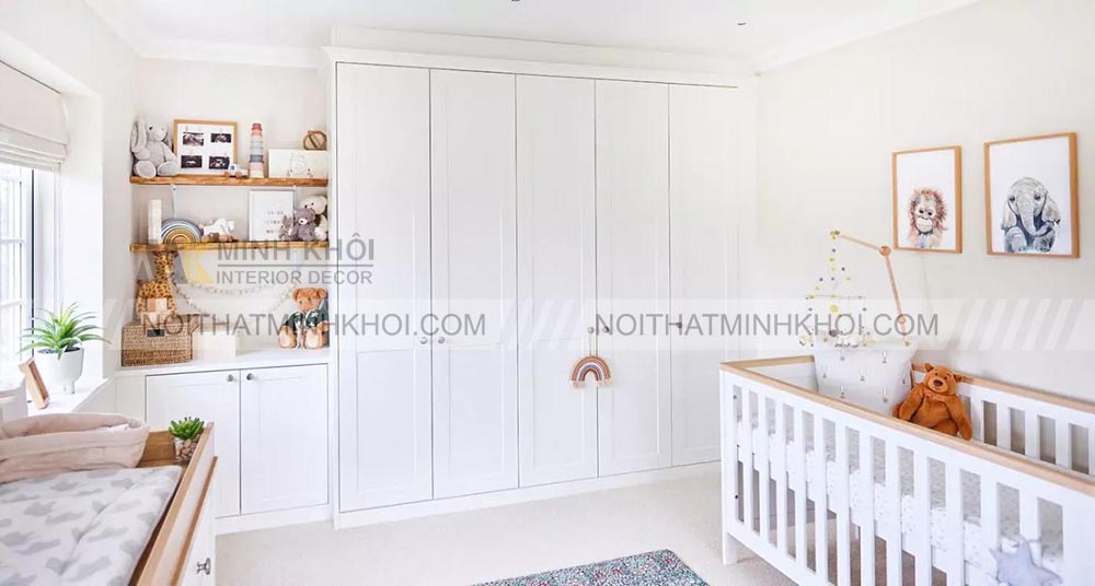 Tủ giày âm tường dáng cao kịch trần